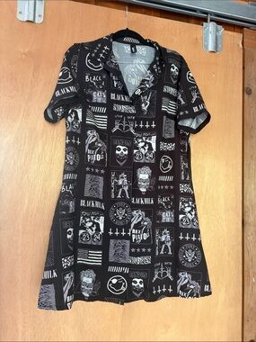 Blackmilk punked out shirt dress